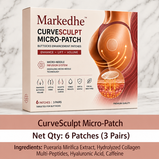 Markedhe™ CurveSculpt Micro-Patch ✦ Sculpt • Firm • Smooth Lower Body Curves ✦ Micro-Needle Infusion System