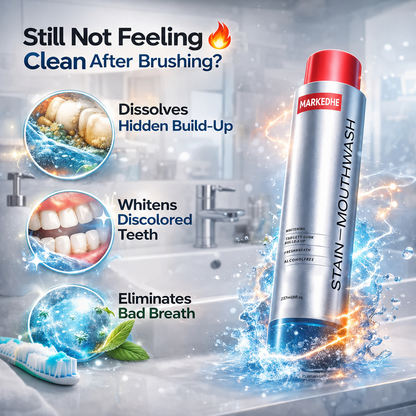 ✨ MARKEDHE  Mouthwash｜Not Just Fresher Breath — A Truly Deep Clean Feeling 🦷💜