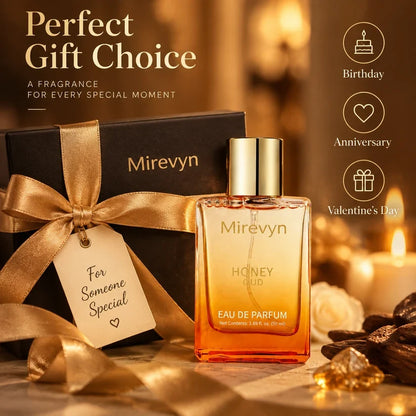 Honey Oud Perfume — The fragrance lasts all day.