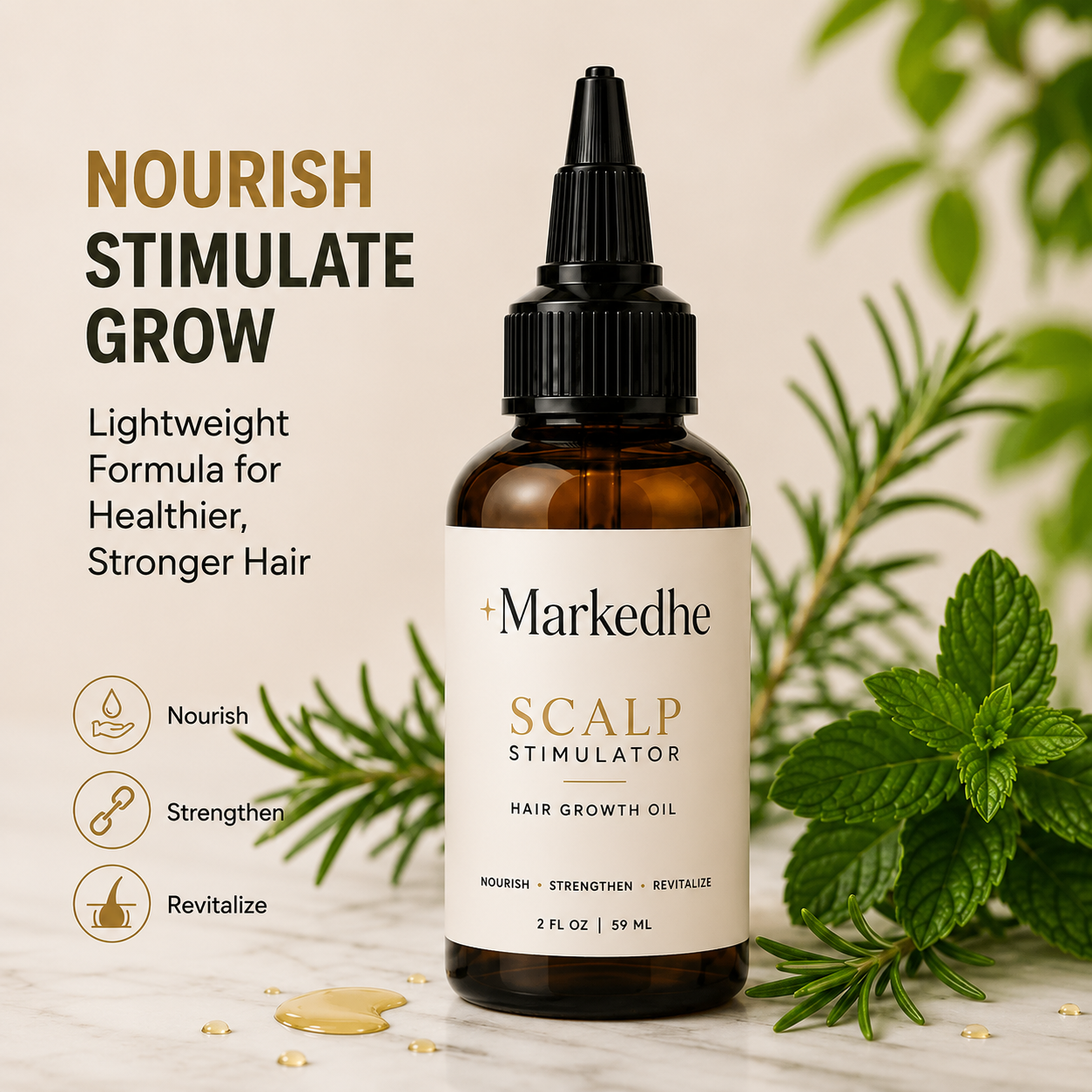 Markedhe Hair growth lotion
