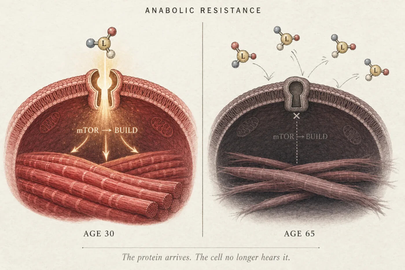 Muscle health illustration