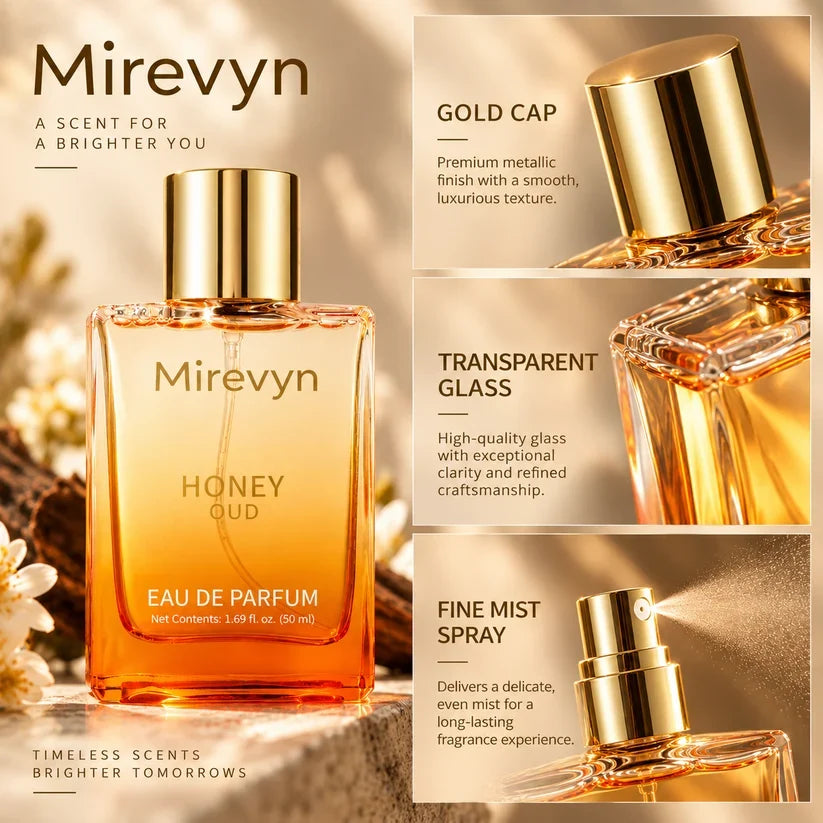 Honey Oud Perfume — The fragrance lasts all day.