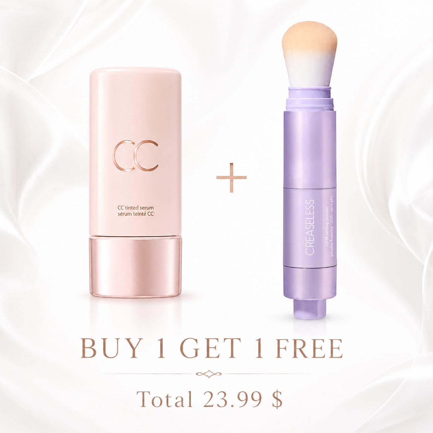 CC color-correcting tinted serum