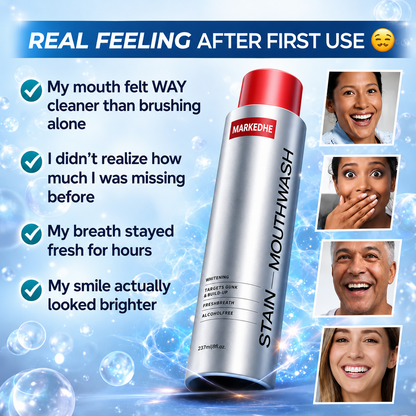✨ MARKEDHE  Mouthwash｜Not Just Fresher Breath — A Truly Deep Clean Feeling 🦷💜
