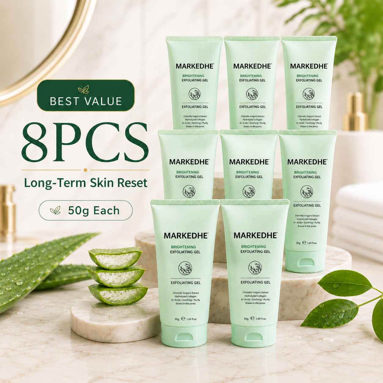 8 PCS — Glow Routine Pack