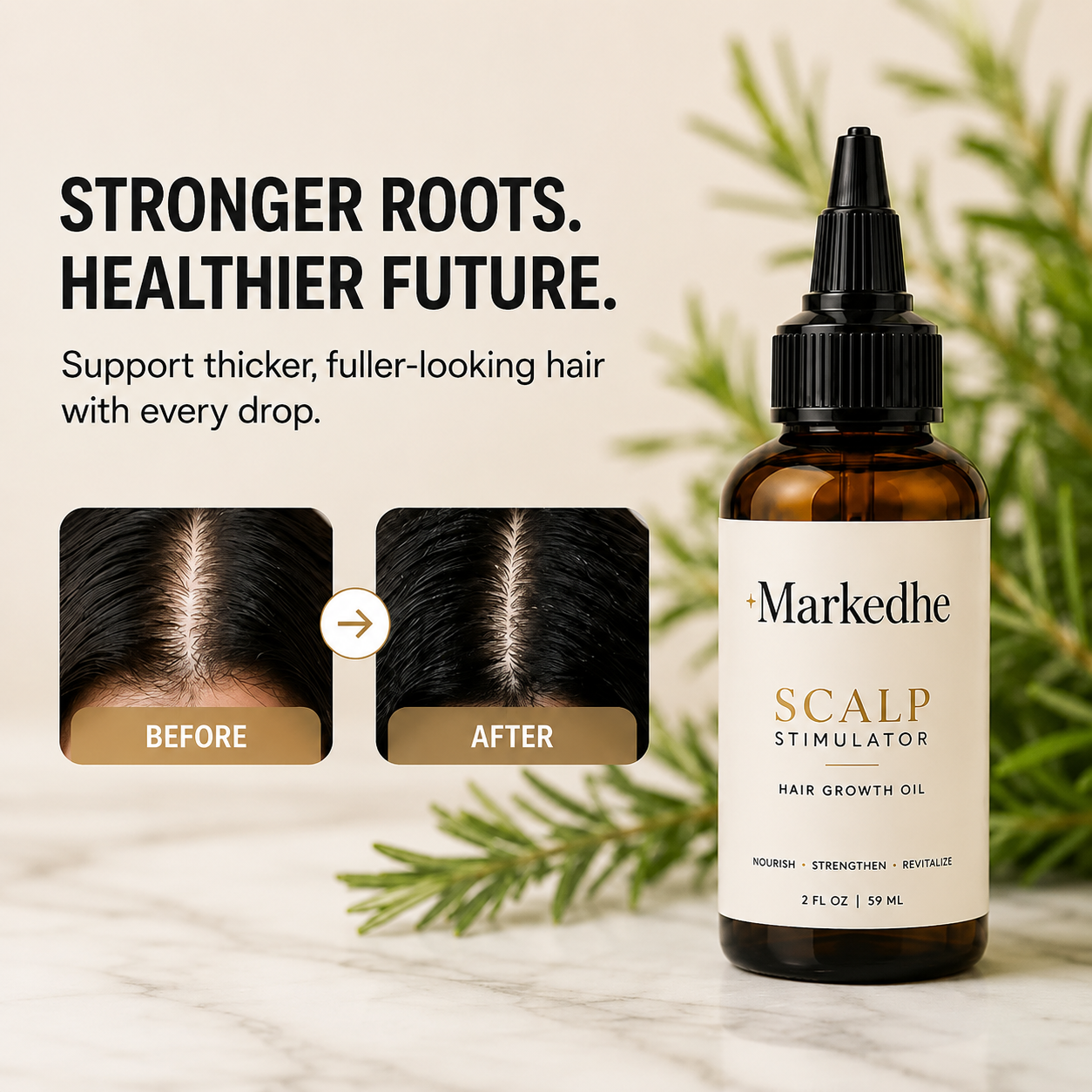 Markedhe Hair growth lotion