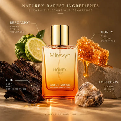 Honey Oud Perfume — The fragrance lasts all day.