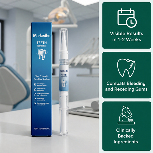 Teeth Whitening & Repair Gel 🦷