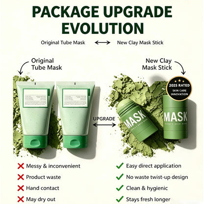 Markedhe Green Tea Deep Cleanse Mask Stick – Pore Refining & Oil Control Clay Mask