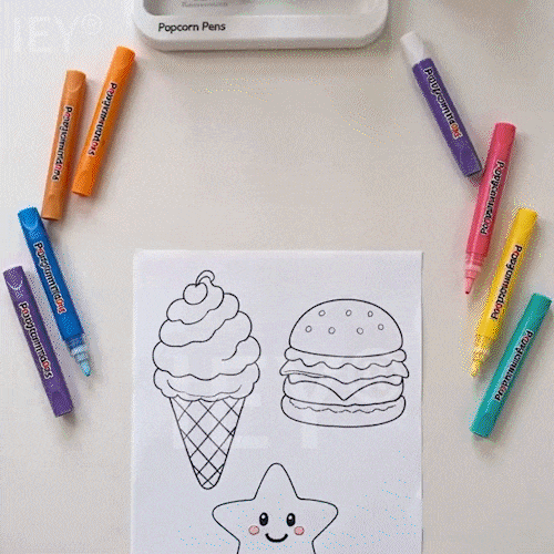 🔥Save 50% by ordering today丨🌿MARKEDHE 3D Relief Art Pen – Turn Flat Drawings Into Touchable 3D Art