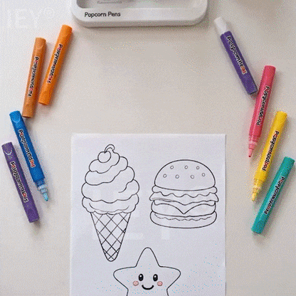 🔥Save 50% by ordering today丨🌿MARKEDHE 3D Relief Art Pen – Turn Flat Drawings Into Touchable 3D Art