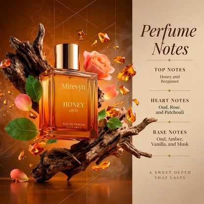 Honey Oud Perfume — The fragrance lasts all day.
