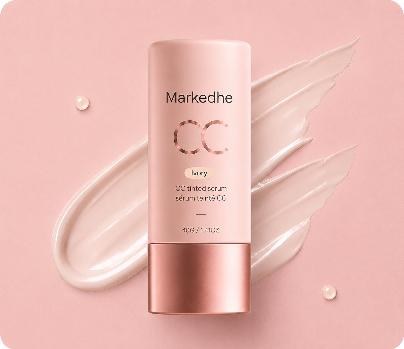 CC color-correcting tinted serum