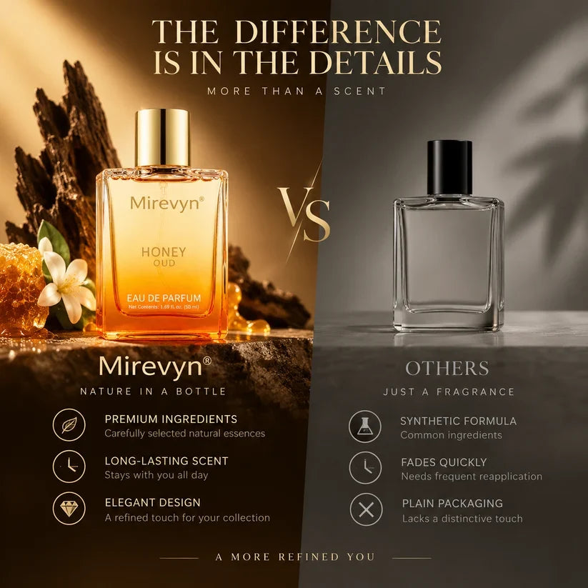 Honey Oud Perfume — The fragrance lasts all day.