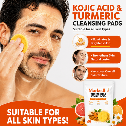 🔥Last Day 68% OFF-Markedhe Turmeric Kojic Glow Pads