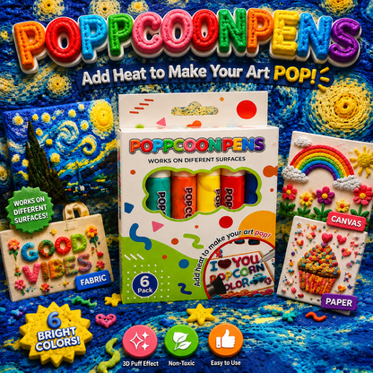 🔥Save 50% by ordering today丨🌿MARKEDHE 3D Relief Art Pen – Turn Flat Drawings Into Touchable 3D Art