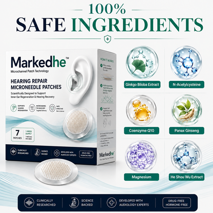 HEARING SUPPORT MICRONEEDLE PATCHES