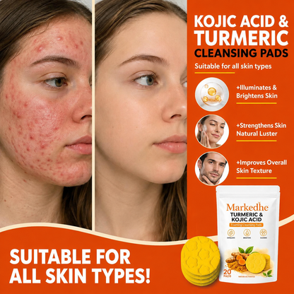 🔥Last Day 68% OFF-Markedhe Turmeric Kojic Glow Pads