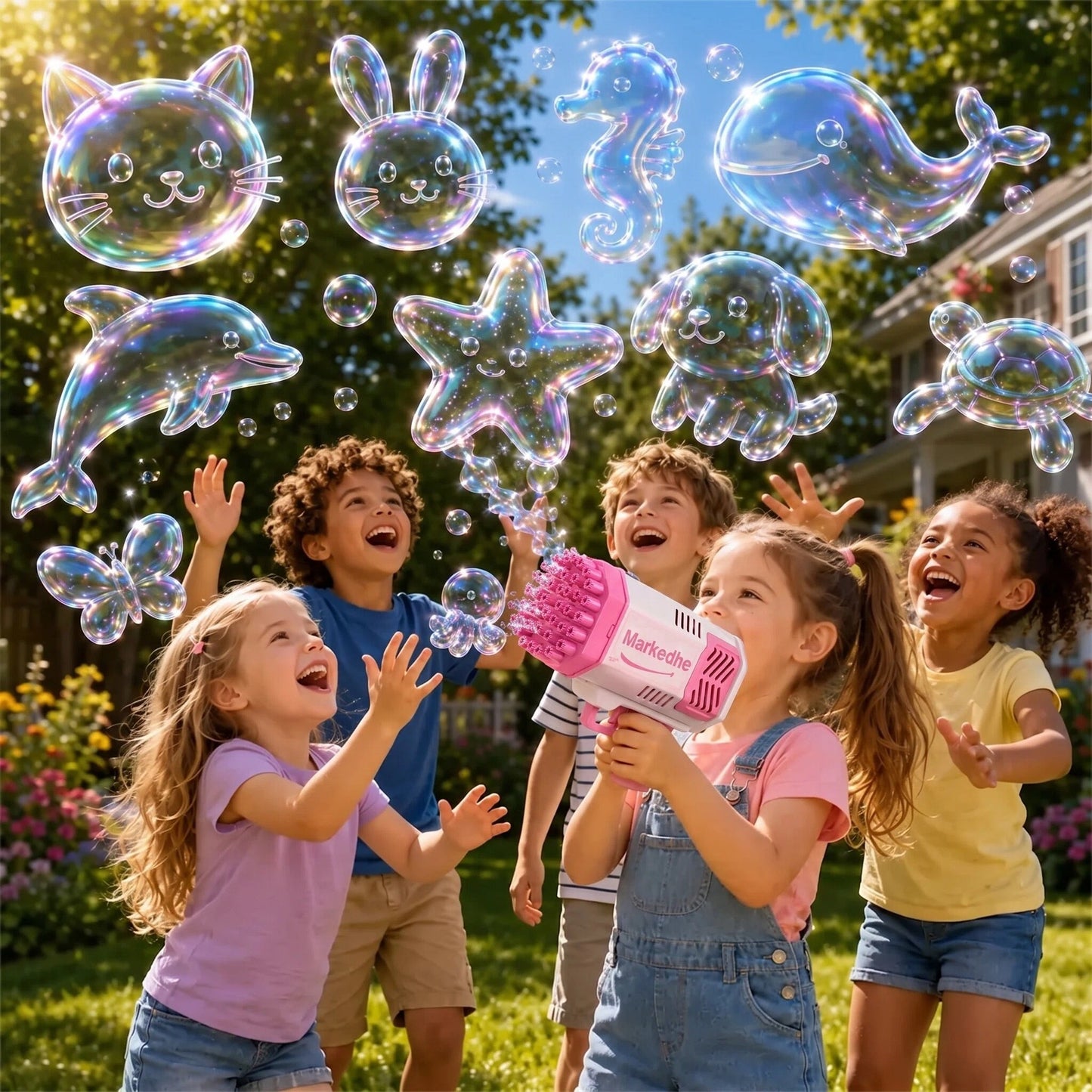 Markedhe Super 3D Magic Bubble Concentrate —— Animal & Ocean Fantasy Theme